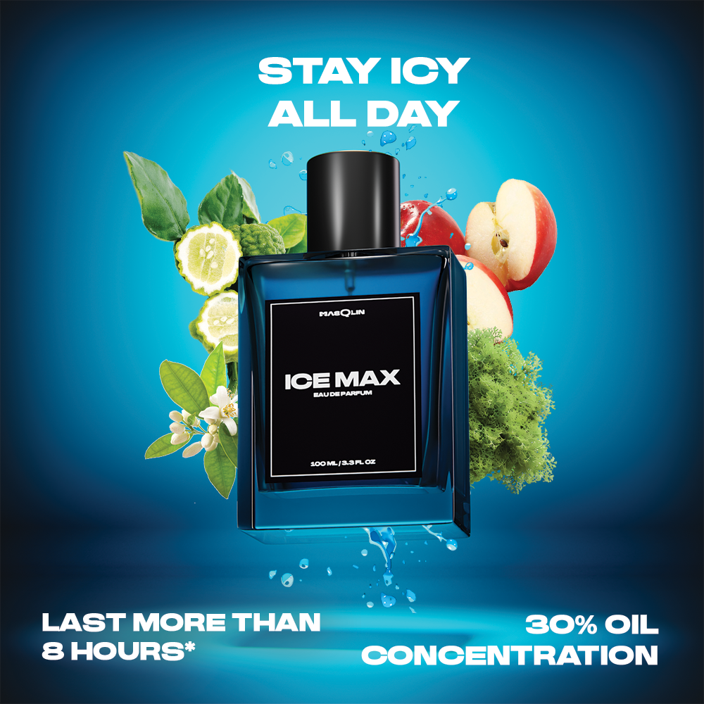 Ice Max Eau De Parfum | Citrus Spicy | 8-10 Hours Long Lasting