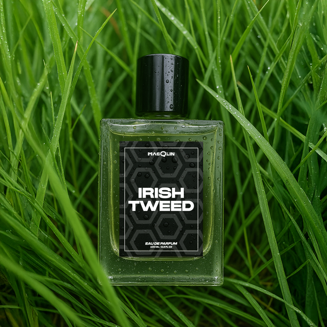 MasQlin Irish Tweed Eau De Parfum | Minty Fresh | 8-10 Hours Long Lasting