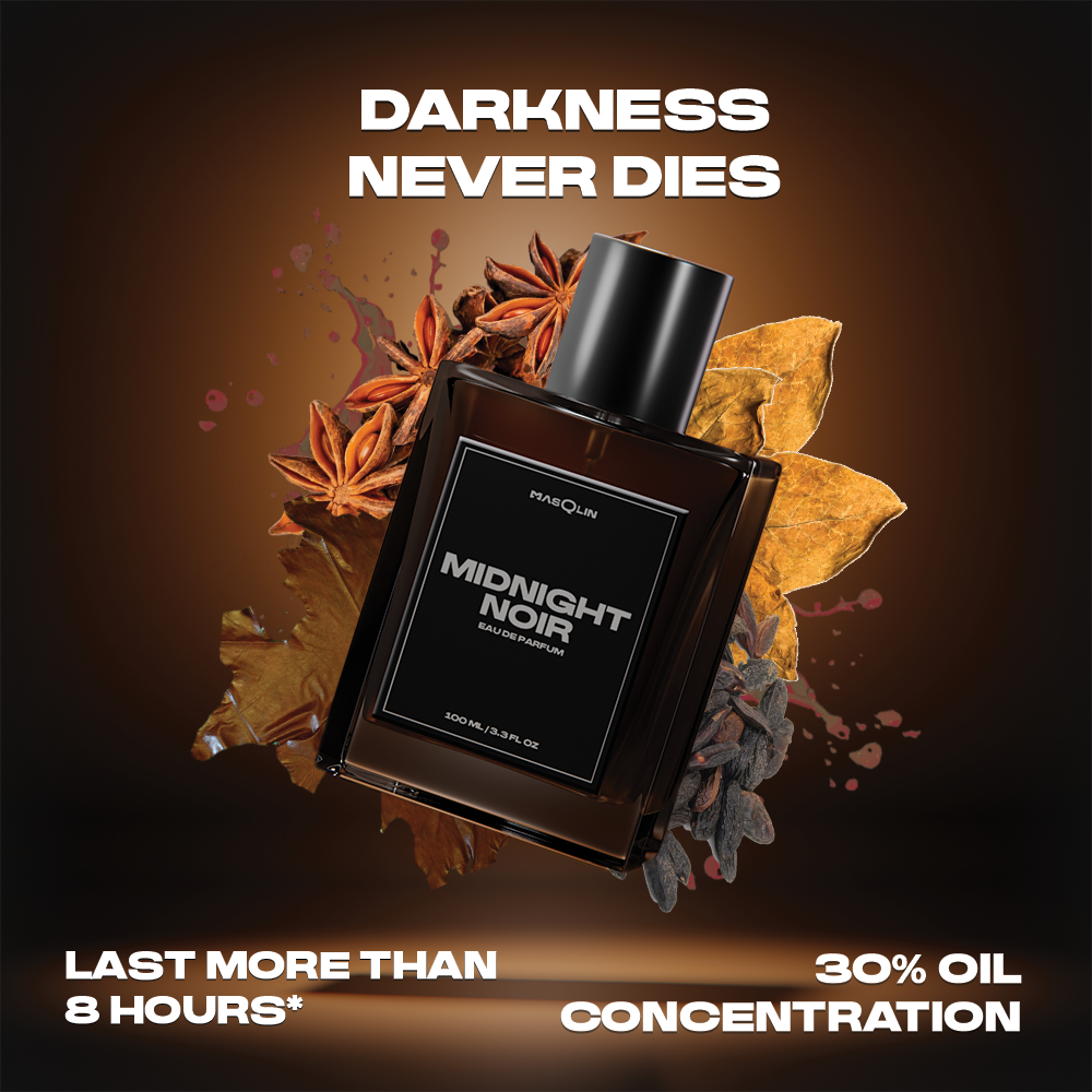 Midnight Noir Eau De Parfum | Spicy Oriental | 8-10 Hours Long Lasting