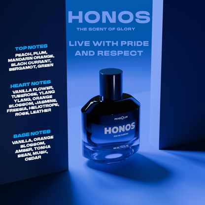 Honos Eau De Parfum | Floral Amber | 8-10 Hours Long Lasting | 100ml