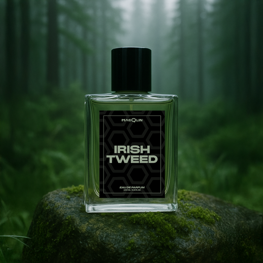 MasQlin Irish Tweed Eau De Parfum | Minty Fresh | 8-10 Hours Long Lasting