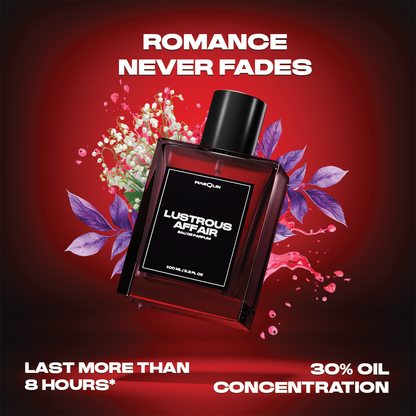 Lustrous Affair Eau De Parfum | Floral Musk | Long-Lasting Fragrance for Men
