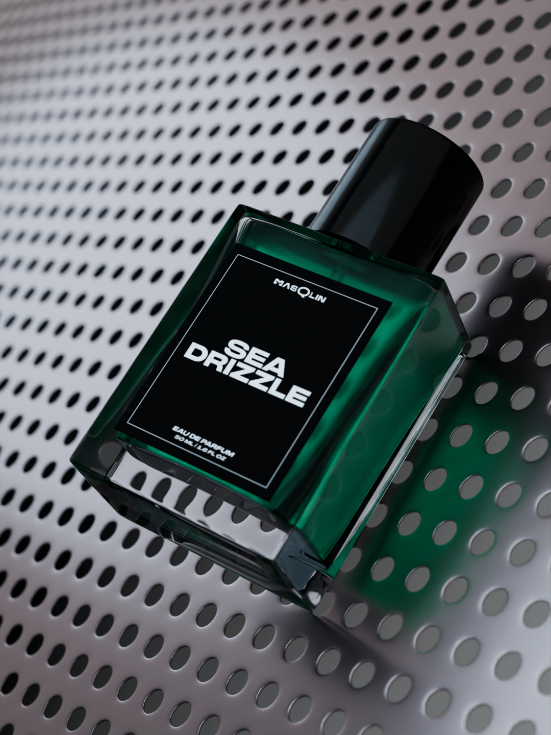 Sea Drizzle Eau De Parfum | Fresh Earthy | Long-Lasting Fragrance for Men