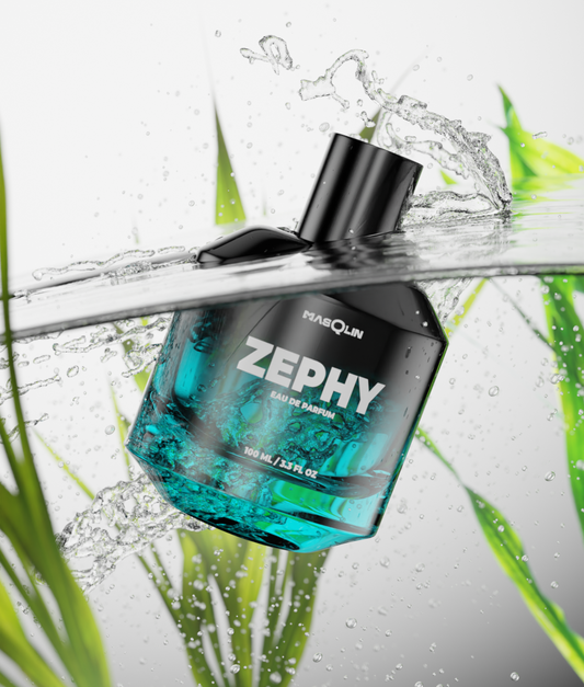 Zephy Eau De Parfum | Aquatic Woody | 8-10 Hours Long Lasting | 100ml