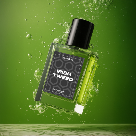 MasQlin Irish Tweed Eau De Parfum | Minty Fresh | 8-10 Hours Long Lasting